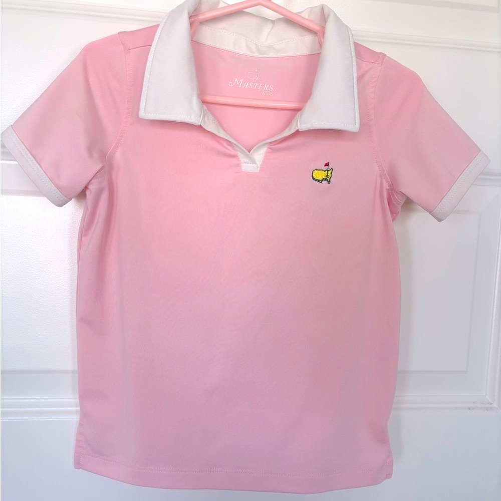 Masters Kids Pink Polo Shirt- Size 3T